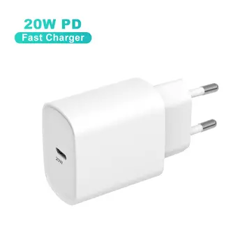 20W Type C Wall OEM USB PD Charge for iPhone Samsung | ZX-1U31T