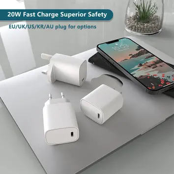 20W USB-C China Mini PD Charger for Smartphone | ZX-W1U42T