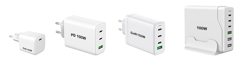 Finished GaN chargers, PD chargers, and multi-port chargers