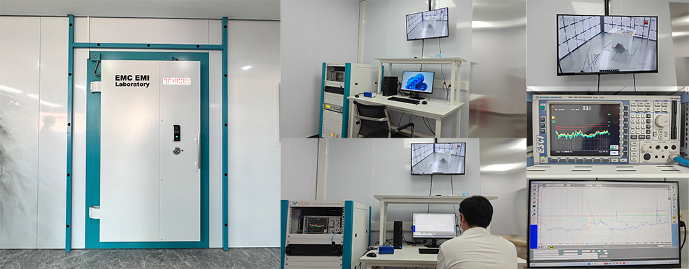 Engineers at the Zonsan PD charger factory analyzed the charger's oscilloscope waveforms_