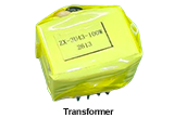 Inside every AC to DC power adapter, the transformer converts voltage levels