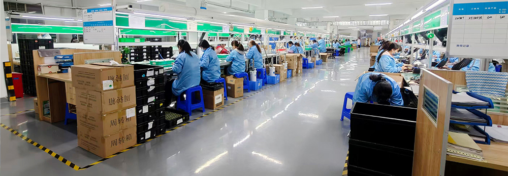 Overview of Zonsan USB-C Charger Production Plant and Packaging Line