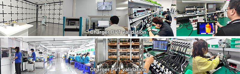 Charger DVT and PVT validation before mass production