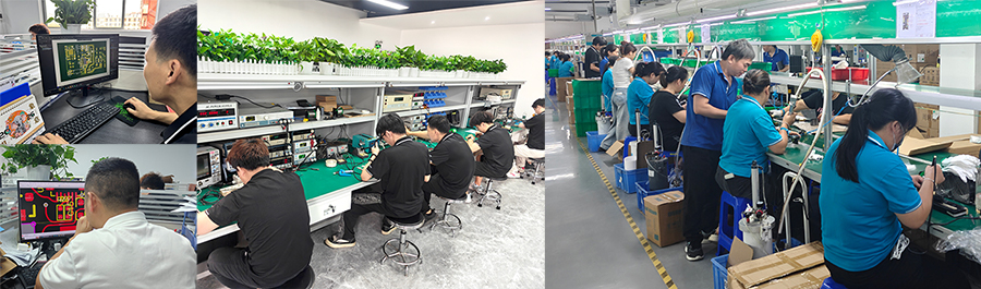 Phone charger engineers detect problems and optimize production line operating instructions