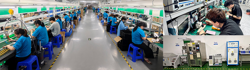 Factory Charger Production Overview & R&D Testing and Quality Control Department