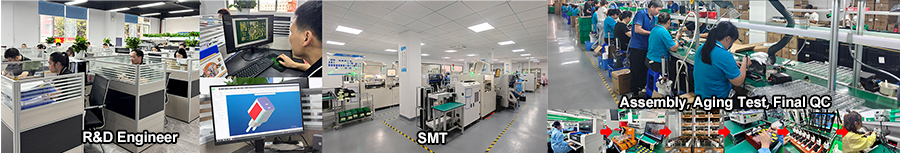 OEM charger factory with R&D testing and mass production