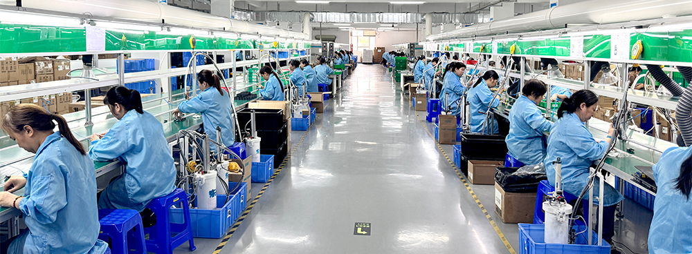 Part of the production line of the PD Wall Charger Manufacturer