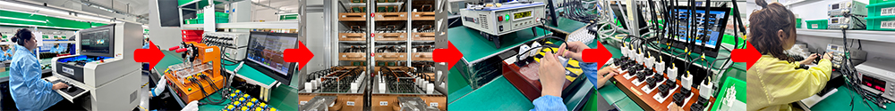 Mobile Phone Charger Manufacturer - Multiple testing and inspection stages on the production line