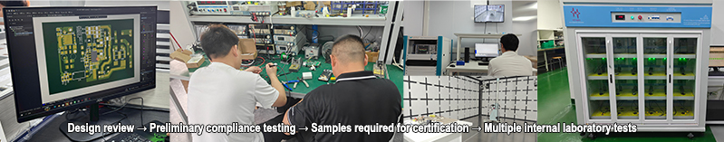 Charger factory preparing USB-C and GaN chargers for certification testing