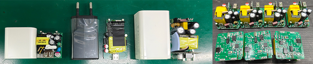 Chargers from the Zonsan factory - Internal component structure