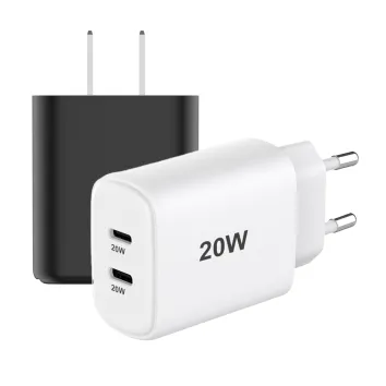 2C GaN 20W Type C Charger PD Phone Wall Fast Charger for iPhone