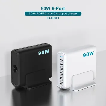 90W 6-Port A1+A2+A3+A4: 20W Caricatore massimo |ZX-6U05T