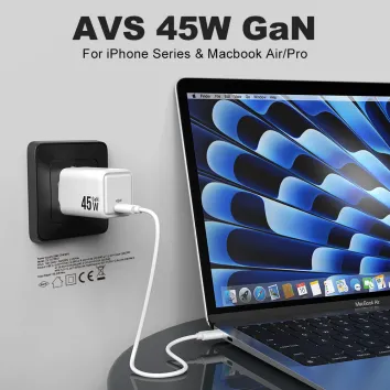 New 45w USB C Charger Type c Universal Portable Mobile Phone PPS USB Wall 45w Fast Charger | ZX-1U79T