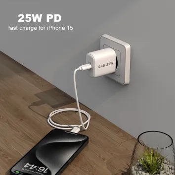 CE CB KC KCC Fast Ladegerät USB C Ladegerät PPS PD 25W Hochleistungs-Typ-C-Adapter-Telefonladegerät |ZX-1U69T