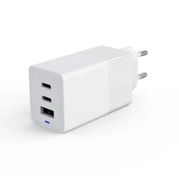 GAN 65W 2C1A PD 65W*2 + Caricatore QC 30W per laptop per telefonia mobile |ZX-3U22T