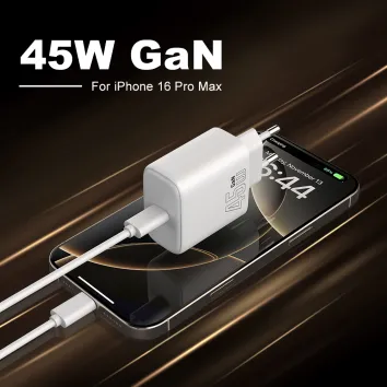 Chargeur PD 45w Type c, adaptateur d'alimentation pour téléphone portable, charge ultra rapide, chargeur mural USB C pour Samsung |ZX-1U81T