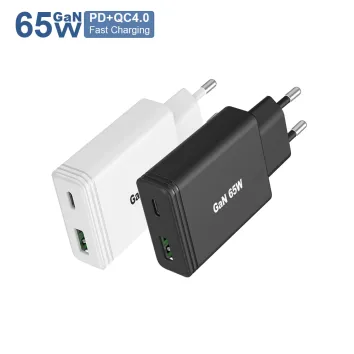 Ultra Slim 65W GaN Charger USB-C + A Phone Super Fast Charger | ZX-2U121T